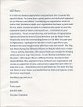 Letter, 2nd Marine Expeditionary Brigade